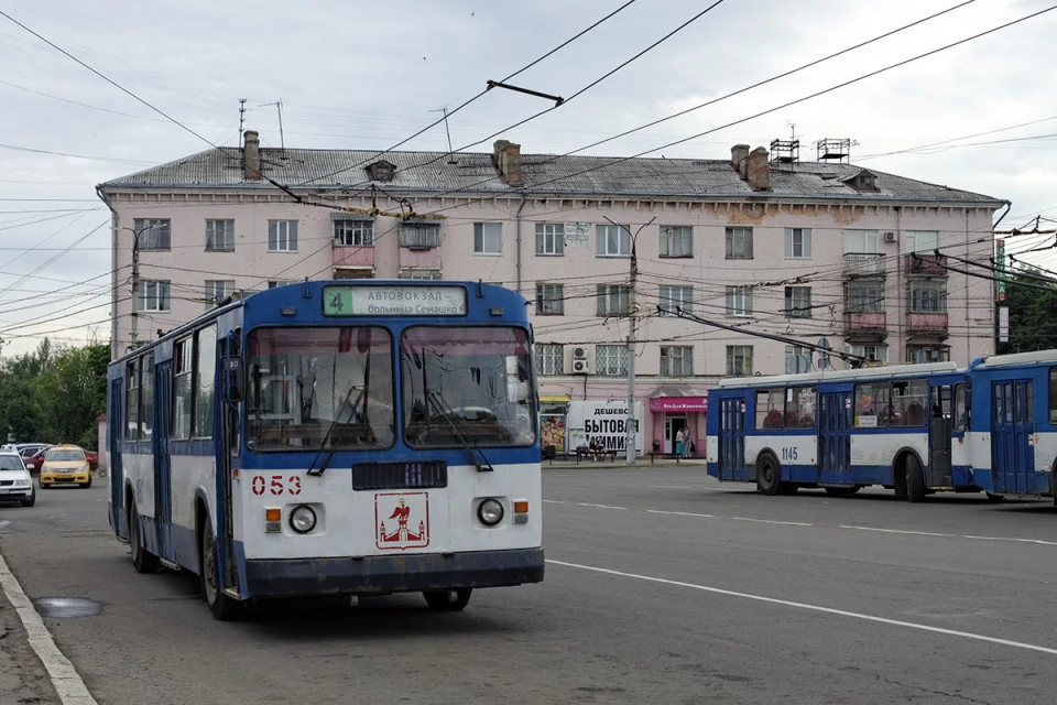 Сегодня в Орле произошёл сбой в движении троллейбусов 
