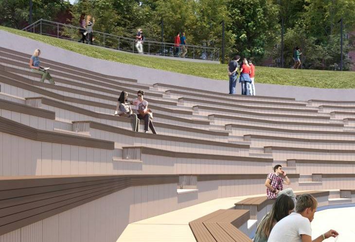 Как будет выглядеть летняя эстрада в детском парке Орла