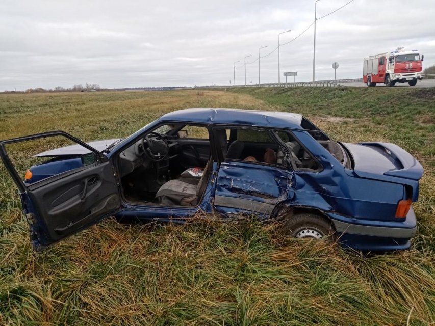 Под Орлом пенсионер устроил аварию