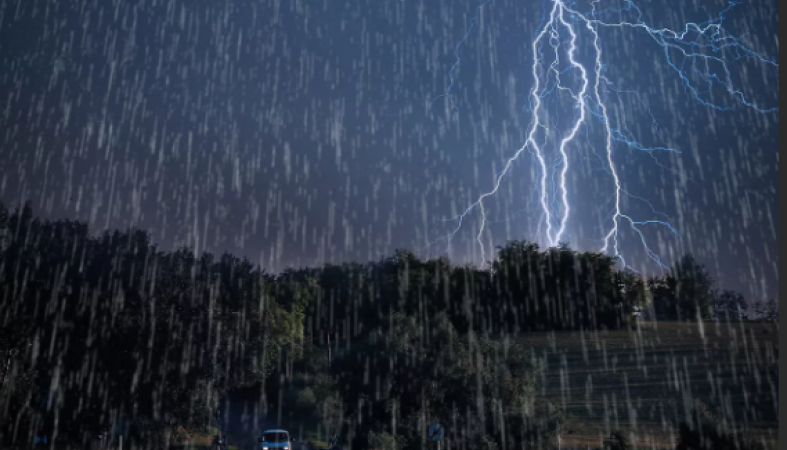 Небольшой дождь и гроза. Прогноз погоды на 4 апреля