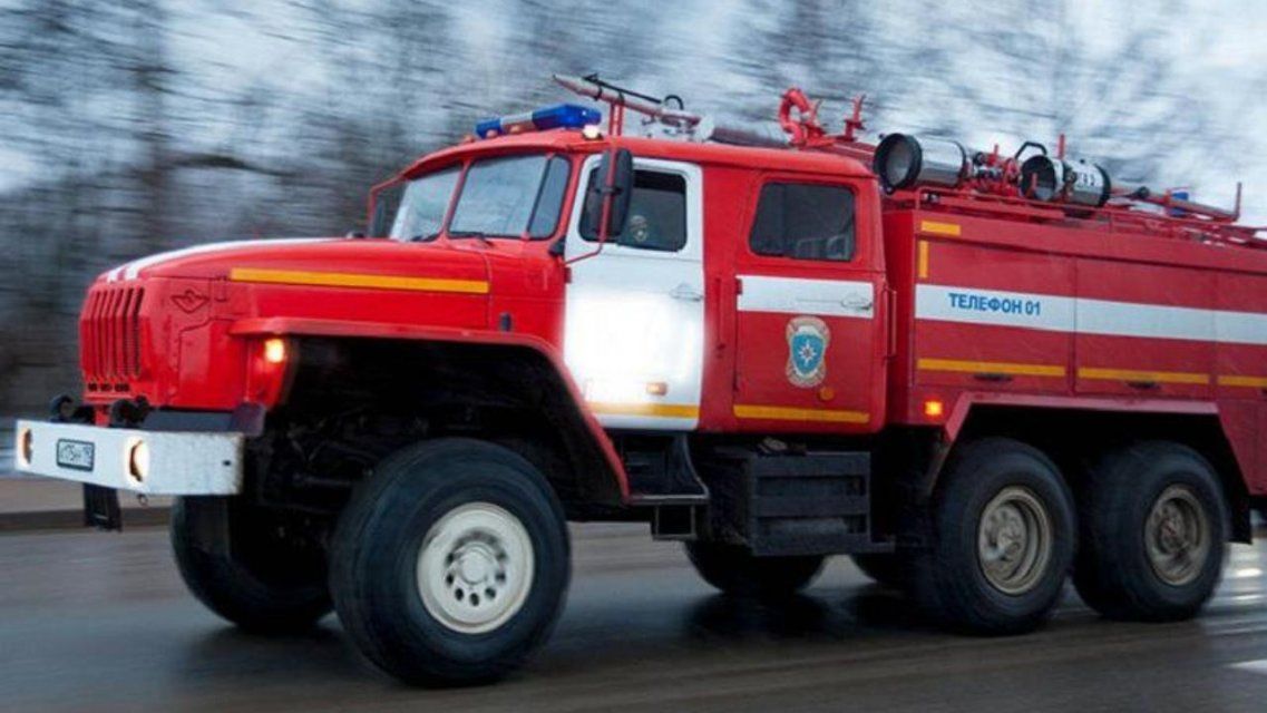 В Орле произошел пожар в жилом доме на Наугорке