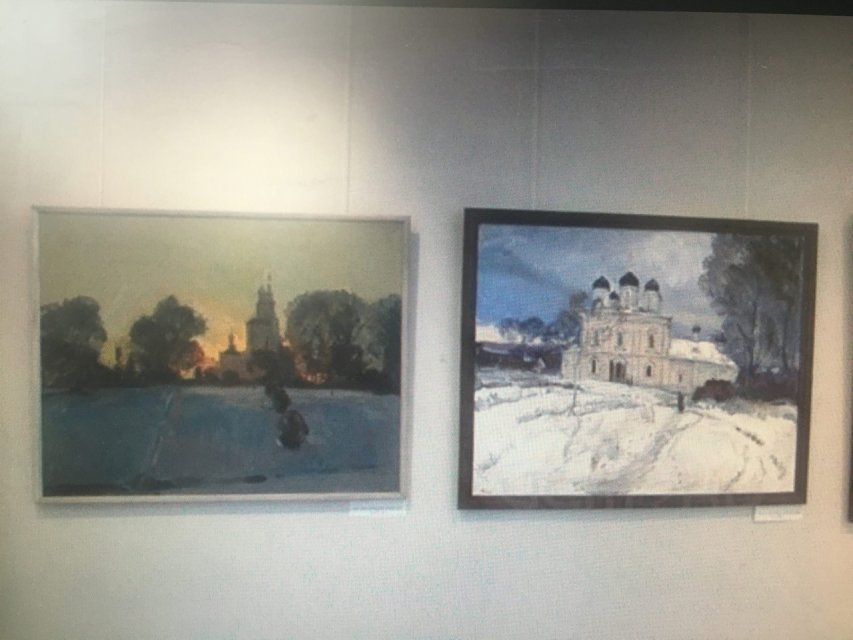 В Орловском музее изобразительных искусств открылась выставка «Обретение» священника и живописца Алексея Комова