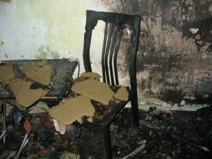 В однокомнатной квартире в Орле случился пожар