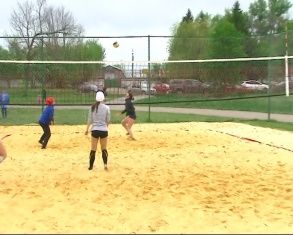 На стадионе "Южный" прошёл чемпионат города по пляжному волейболу 