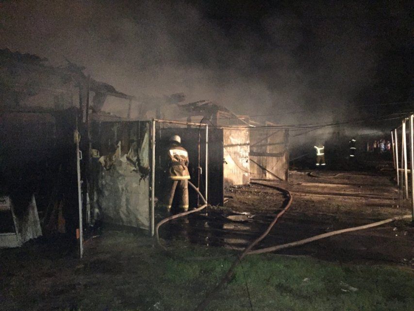 Во Мценске на пепелище нашли тело 54-летнего мужчины