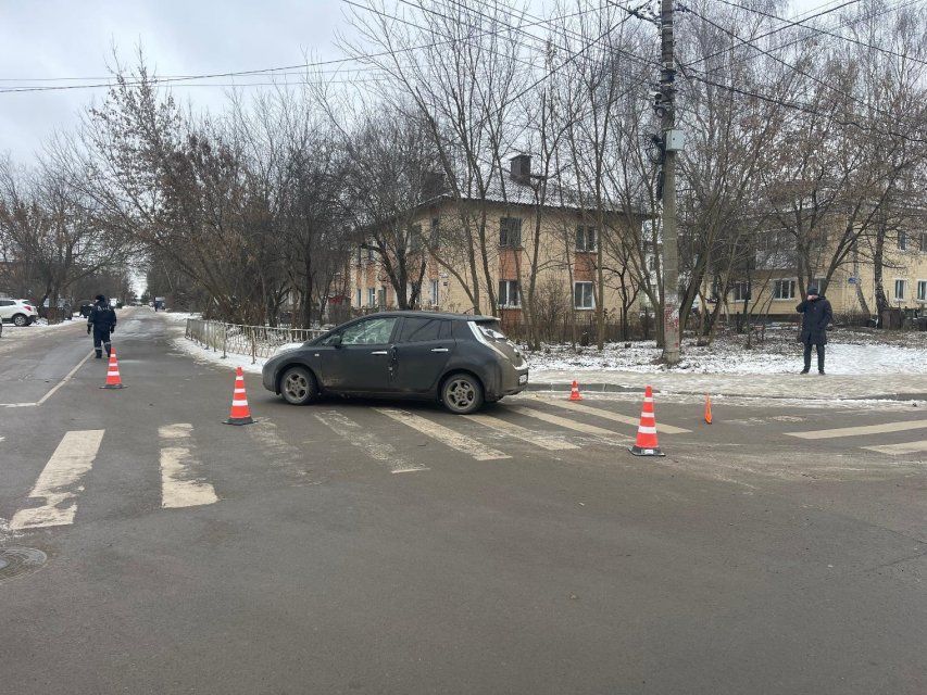 Иномарка сбила орловчанку на пешеходном переходе