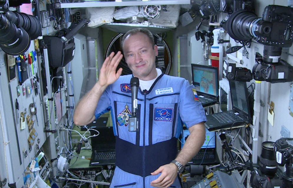 Космические новости орловского космонавта Александра Мисуркина признаны лучшим онлайн-проектом в России
