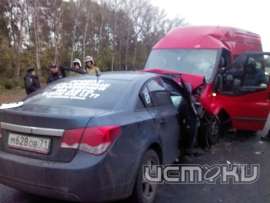 Сегодня утром под Орлом произошло массовое ДТП, в котором погибли люди