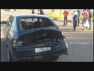 Мотоциклист влетел в "двенашку" 