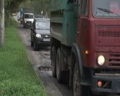 В Орле провели рейд по ул. Васильевской, где ремонт дороги тянется месяцами