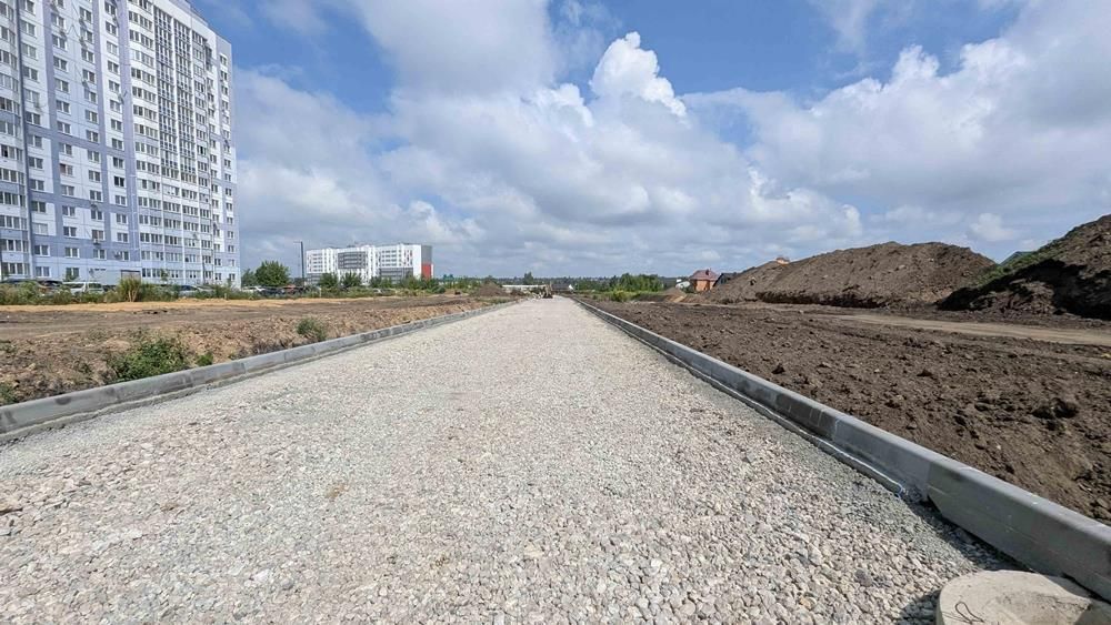 Строительство новой дороги в "Зареченском" вышло на финишную прямую