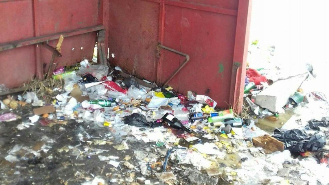 Фотофакт: автобусная остановка в Змиевке превратилась в свалку