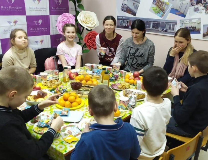 В Орле организовали игровую программу для детей из Донбасса