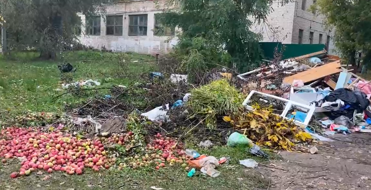 Никому нет дела: жители Орла жалуются на горы мусора, которые лежат месяцами