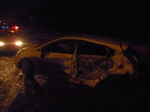 В Заводском районе произошло лобовое столкновение авто