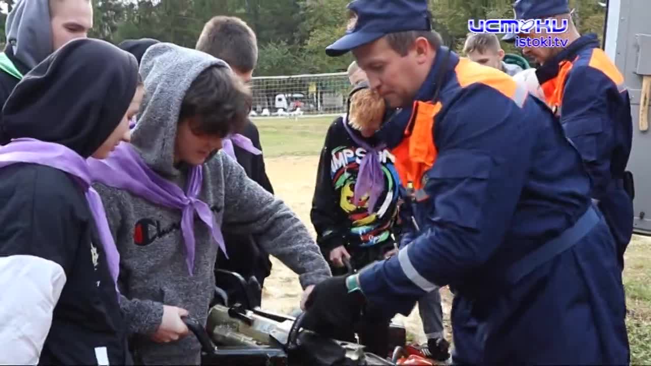 Отдыхающие в детском санатории «Орловчанка» ребята из ЛНР стали участниками Дня безопасности