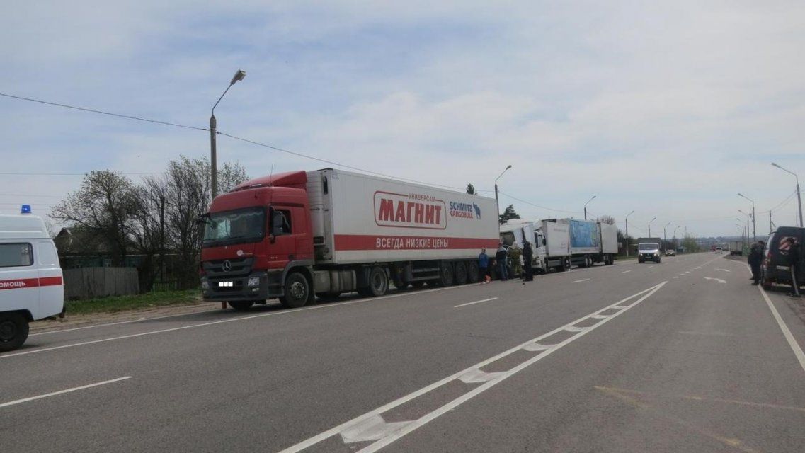 «Паровозик» из грузовиков: водитель МAN устроил ДТП на орловской трассе