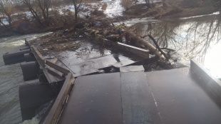 В деревне Орловского района случилась беда, которая пришла вместе с потоком воды