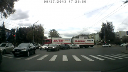 Нарушение ПДД.