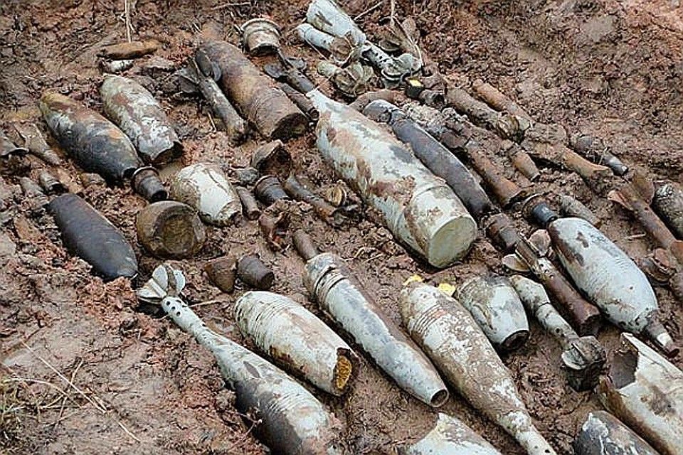 За выходные дни в Орловской области уничтожили свыше 100 опасных находок