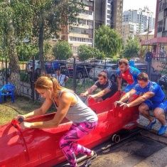 Бронзовый призер Чемпионата России по легкой атлетике стал серебряным призером Кубка Орла по боб стартам