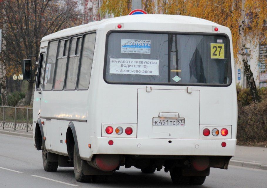 После расторжения контракта с частником орловчане не могут дождаться маршрутки № 27