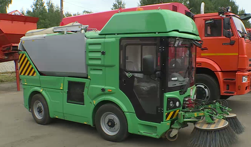 Следить за чистотой на тротуарах в Орле будет «кузнечик»