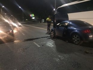 Тройное ДТП в Орле: «ВАЗ», «Шевроле» и «Ауди»