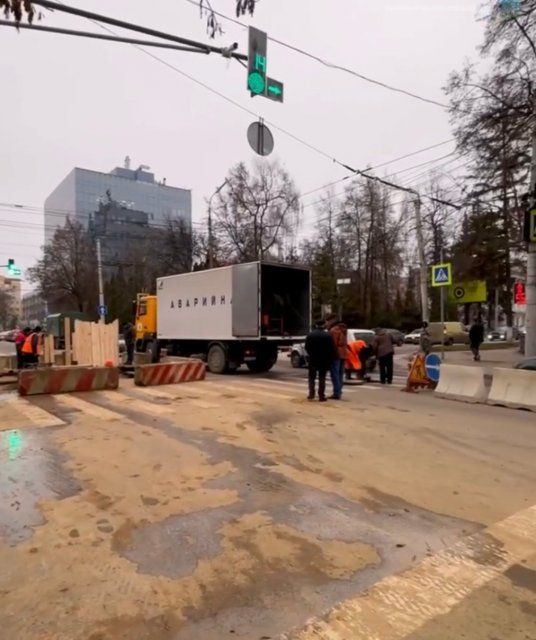 В Орле на Полесской до конца неделе прекращено движение