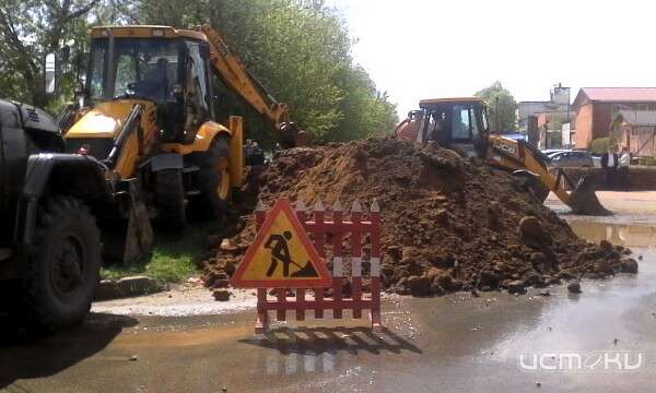 Из-за коммунальной аварии весь Заводской район Орла остался без воды