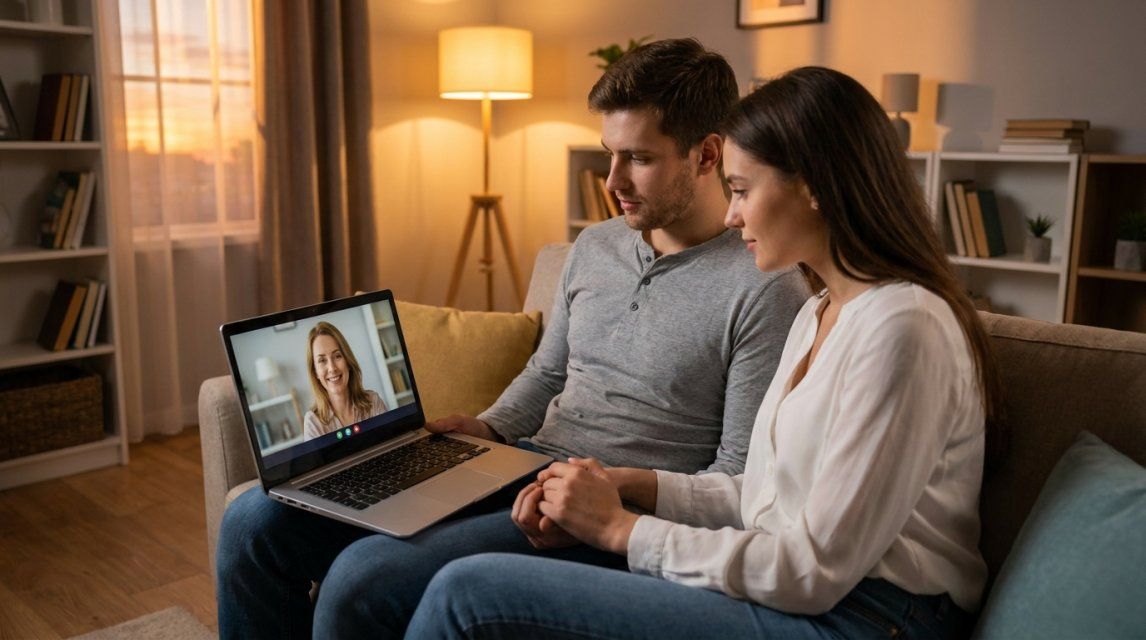 Формат онлайн-терапии делает консультацию семейного психолога онлайн равной по силе очной