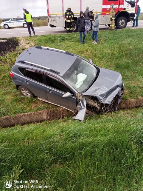 В Орловском районе столкнулись две машины. Есть пострадавшие