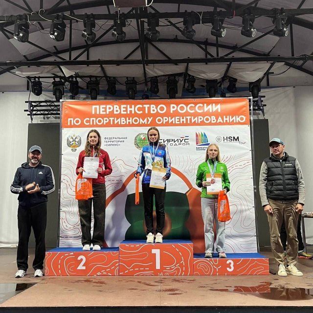 Орловские ориентировщики отбегали соревнования в Сочи