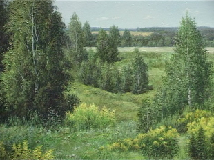 Национальный пейзаж Виктора Лупачева: не видать конца и края 