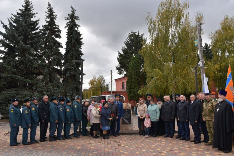 Сквер имени пожарного Алексея Сопина появился в Колпне 