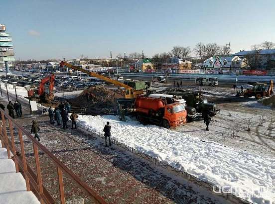 Вновь ЧП на водопроводе: в Орле обнаружили течь на Кромском шоссе