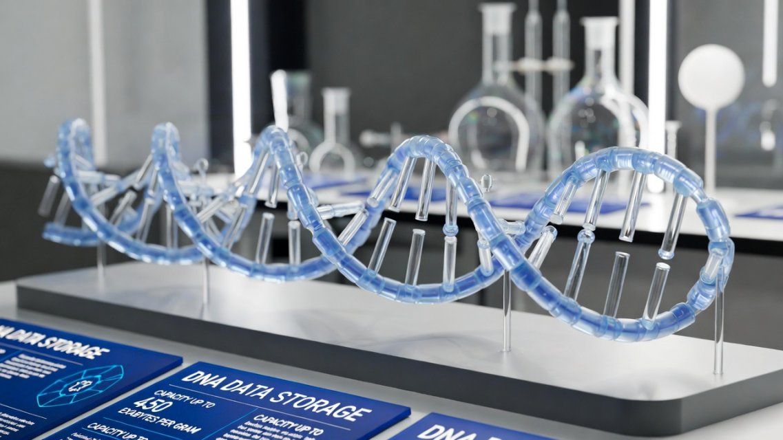 Технология хранения данных в ДНК плотностью до 450 эксабайт на грамм представлена в России