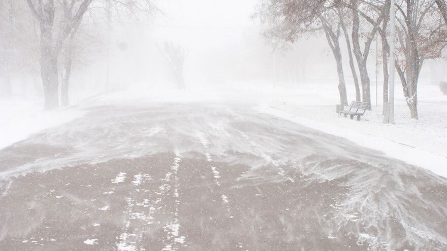 Орловчан предупредили о метели и шквалистом ветре