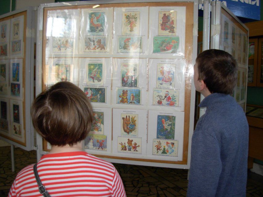 В Орле работает выставка открыток известного художника-мультипликатора