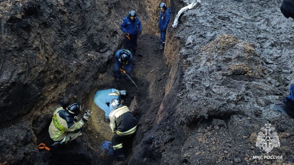 В Орле при обвале грунта погиб один человек