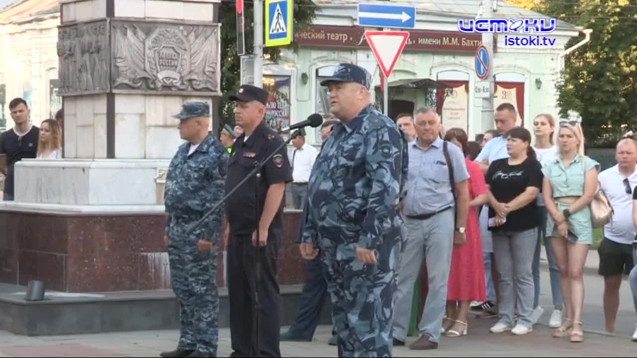 Сводный отряд орловских полицейских отправился в служебную командировку на Северный Кавказ.