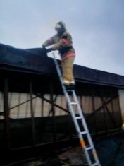 В Орле огнеборцы спасли от пожара цех и котельную 