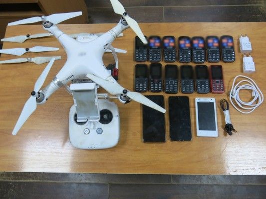 В орловскую колонию на квадрокоптере пытались передать крупную партию «запрещенки»