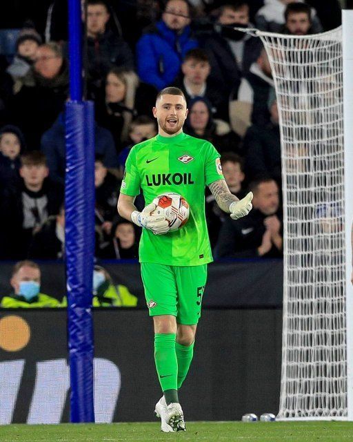 Орловчанин отразил пенальти в матче Лиги Европы