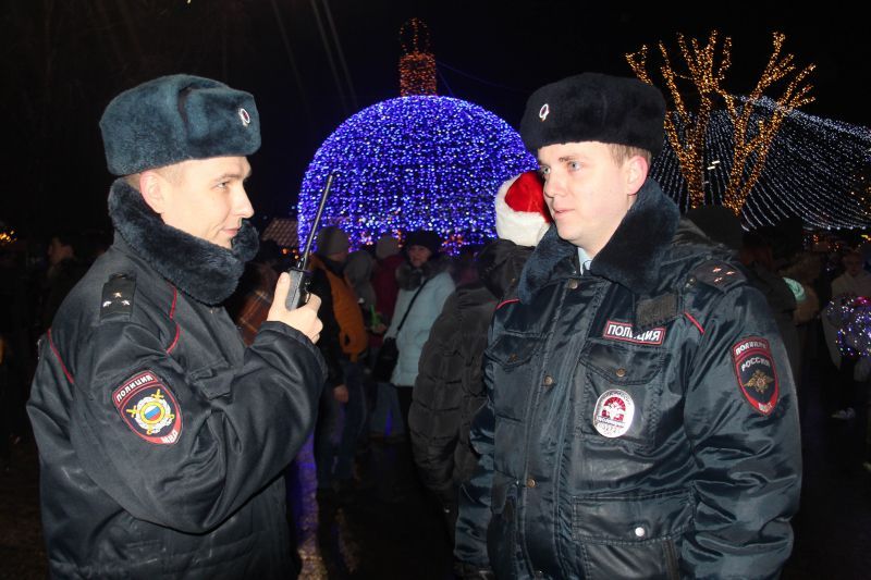 Орловские полицейские обеспечат безопасность на Рождество