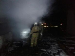 В Верховском районе при пожаре погиб 44-летний мужчина