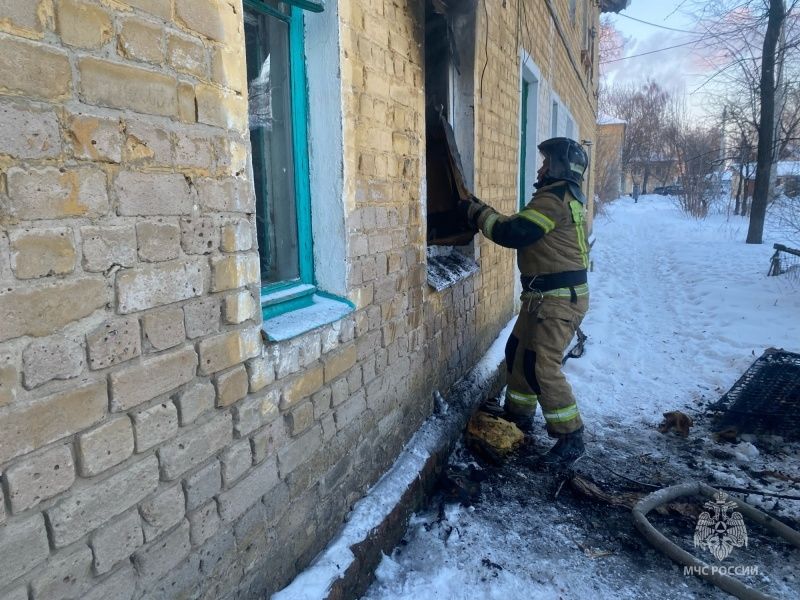 В Орле при пожаре погибла 71-летняя женщина