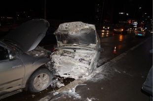 ДТП на Красном мосту: "ВАЗ" врезался в "Great Wall"