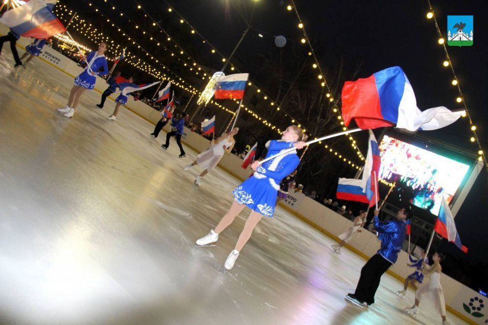 Каток на площади Ленина в Орле сегодня закроют
