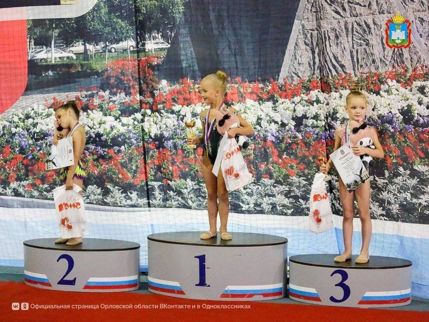 Медальный урожай орловских гимнасток 